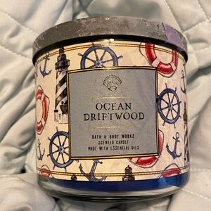 Bath & Body Works Ocean Driftwood 3-Wick Candle